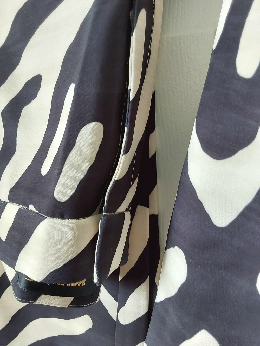 NOMI & CO Zebra Print Blazer and Pant Set - Black & Cream - Picture 7 of 8